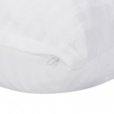 Almohada de plumón con doble funda 100% algodón 40x70cm Pikolin Home