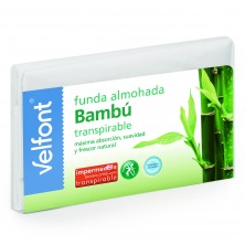 Velfont Breathable and Waterproof Bamboo Pillow Case