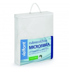 Velfont Protector Acolchado Cubre Microfibra Reversible