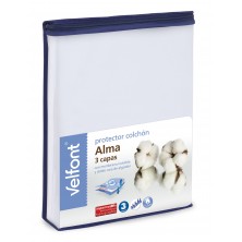 Velfont 3 Layers 100% Alma 3 Layers Cotton Knitted Protector Velfont
