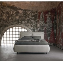 Dorelan SOMNIA Upholstered Bed with Removable Upholstery | Fixed Base | Folding Bed Base | Folding Bed Base