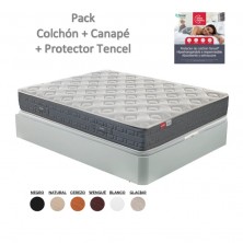 Pikolin Savings Pack Pocketspring Mattress Galeon + Folding Canape + Tencel Protector